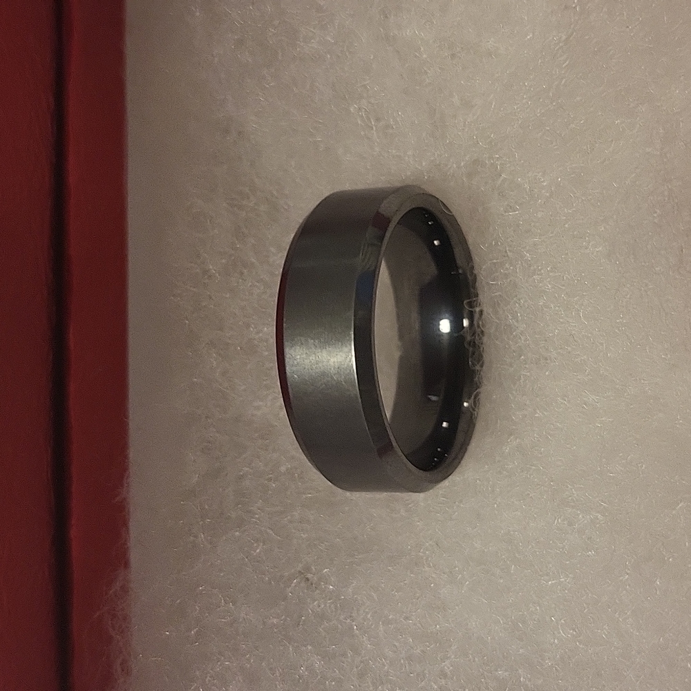 Last minute gift....Men's Triton Tungsten Wedding Band